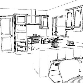 CAD Kitchen Design